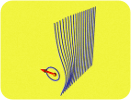 Síla působící na náboj pohybující se v magnetickém poli (pohled z boku)